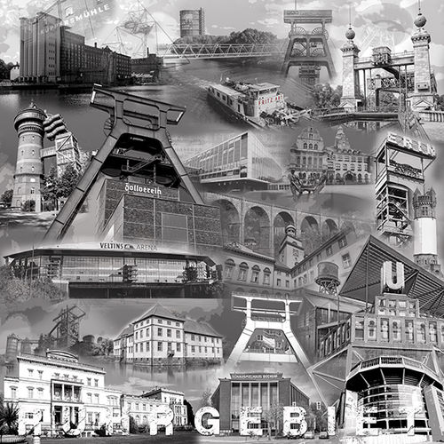 Ruhrgebietscollage sw