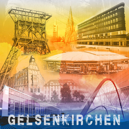 Gelsenkirchen Collage Regenbogen