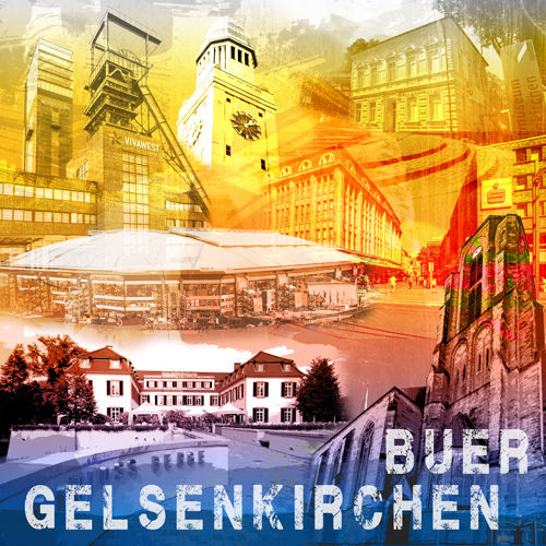 Gelsenkirchen Buer Collage Regenbogen