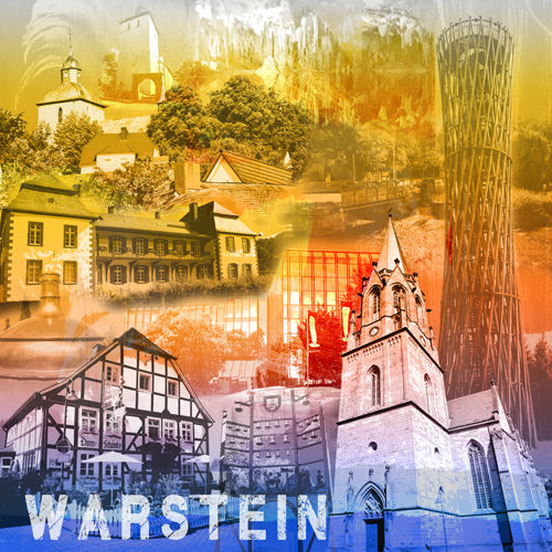 Warstein Collage regenbogen