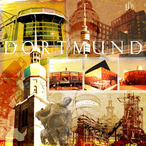 Dortmund Collage braun