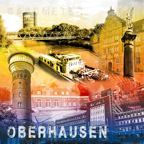 Oberhausen Collage regenbogen