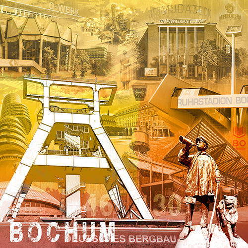 Bochum Collage braun