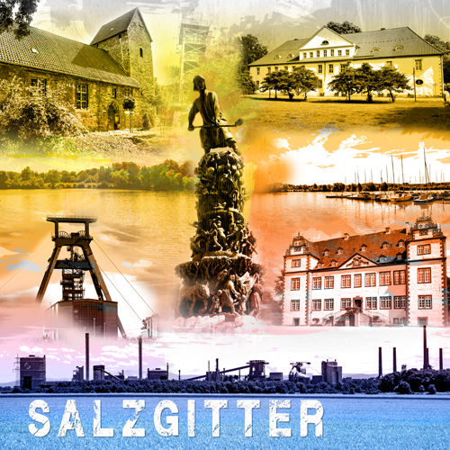 Salzgitter Collage regenbogen