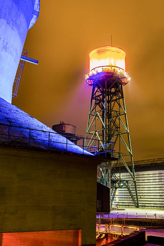 Bochum Jahrhunderthalle Wasserturm